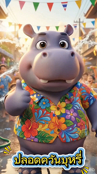 คลิป สงกรานต์ปลอดบุหรี่